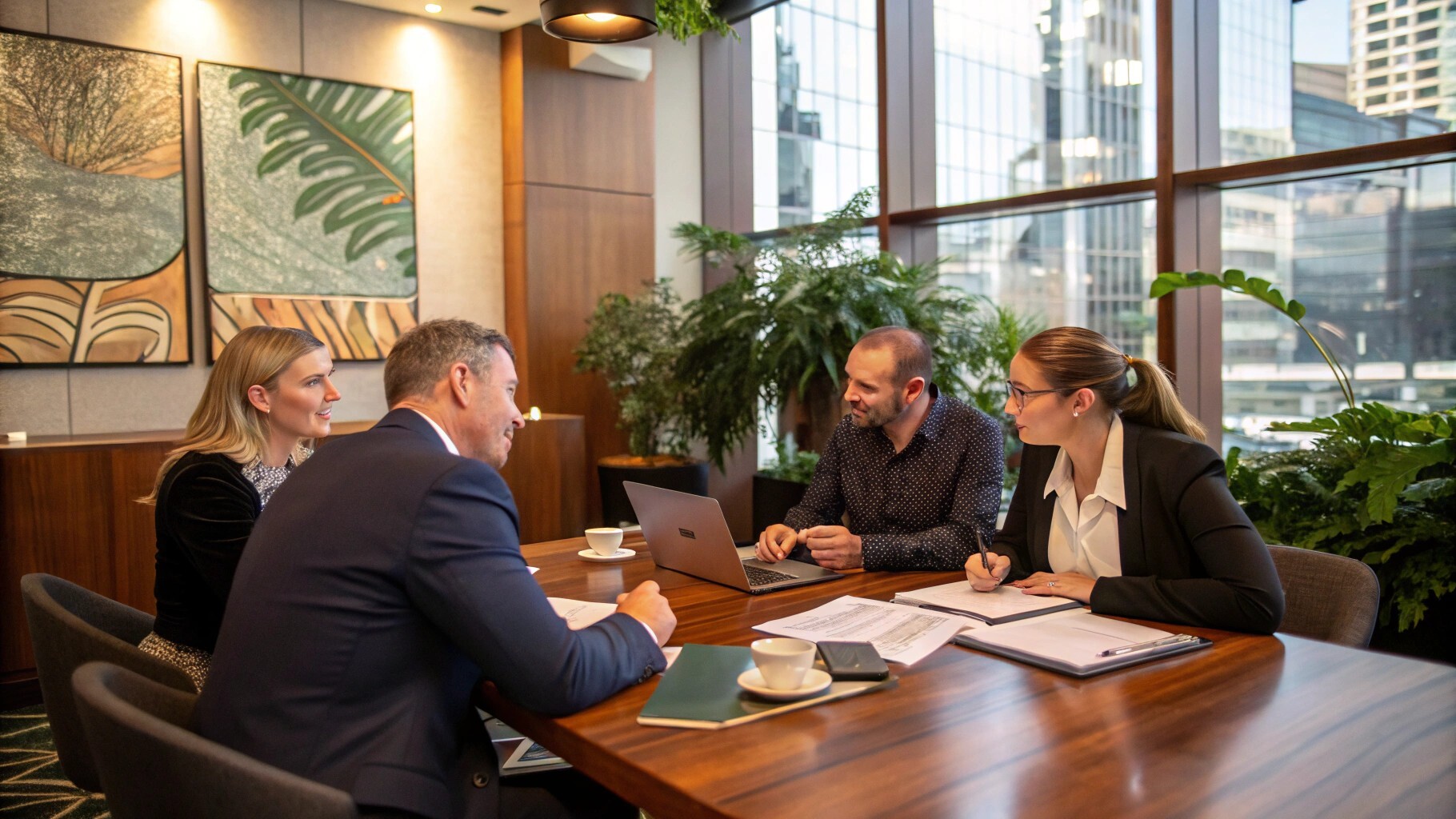 In-house counsel participating in mediation session in Perth
