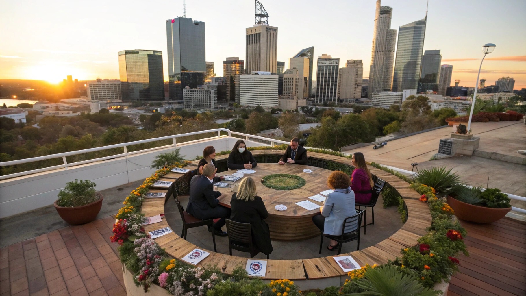 Government stakeholders in WA discussing engagement strategy